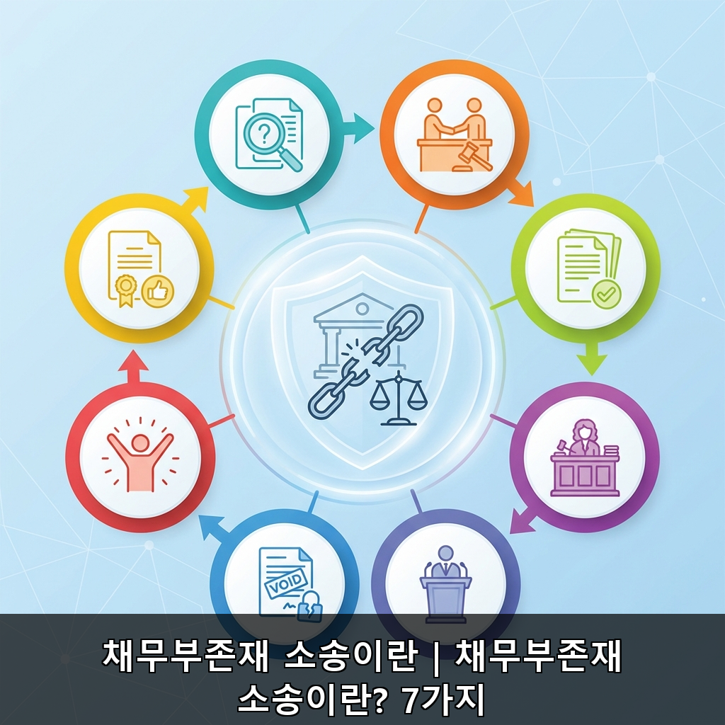 채무부존재 소송이란? 7가지 핵심 가이드