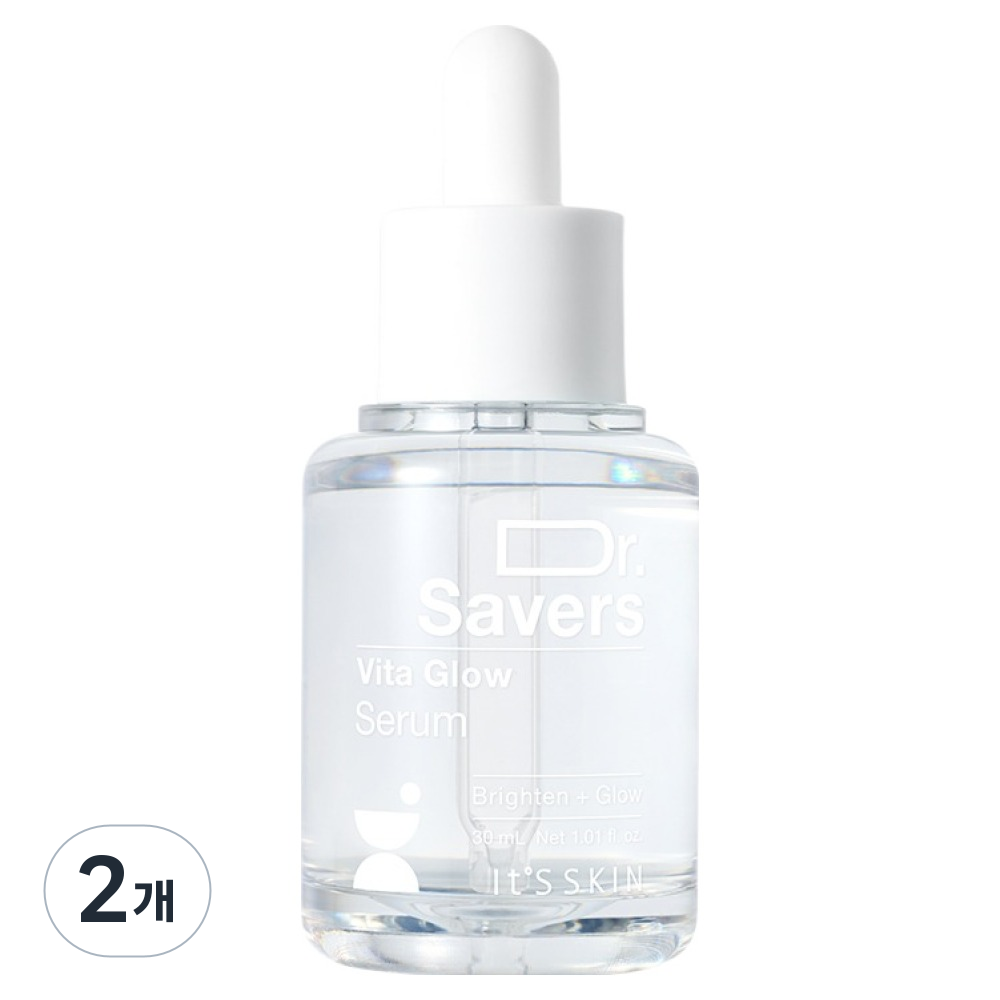 잇츠스킨 닥터세이버스 비타 글로우 세럼, 30ml, 2개 상세 이미지 1
