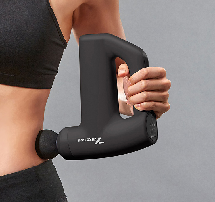 제스파 진동 전신 안마기 무선 자동 마사지건, ZP2730, 블랙 상세 이미지 2