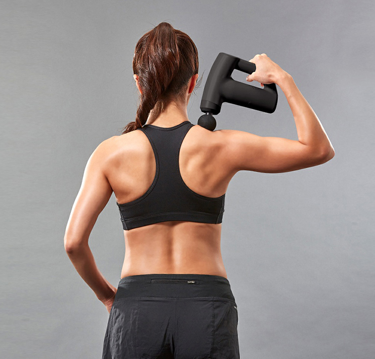 제스파 진동 전신 안마기 무선 자동 마사지건, ZP2730, 블랙 상세 이미지 1