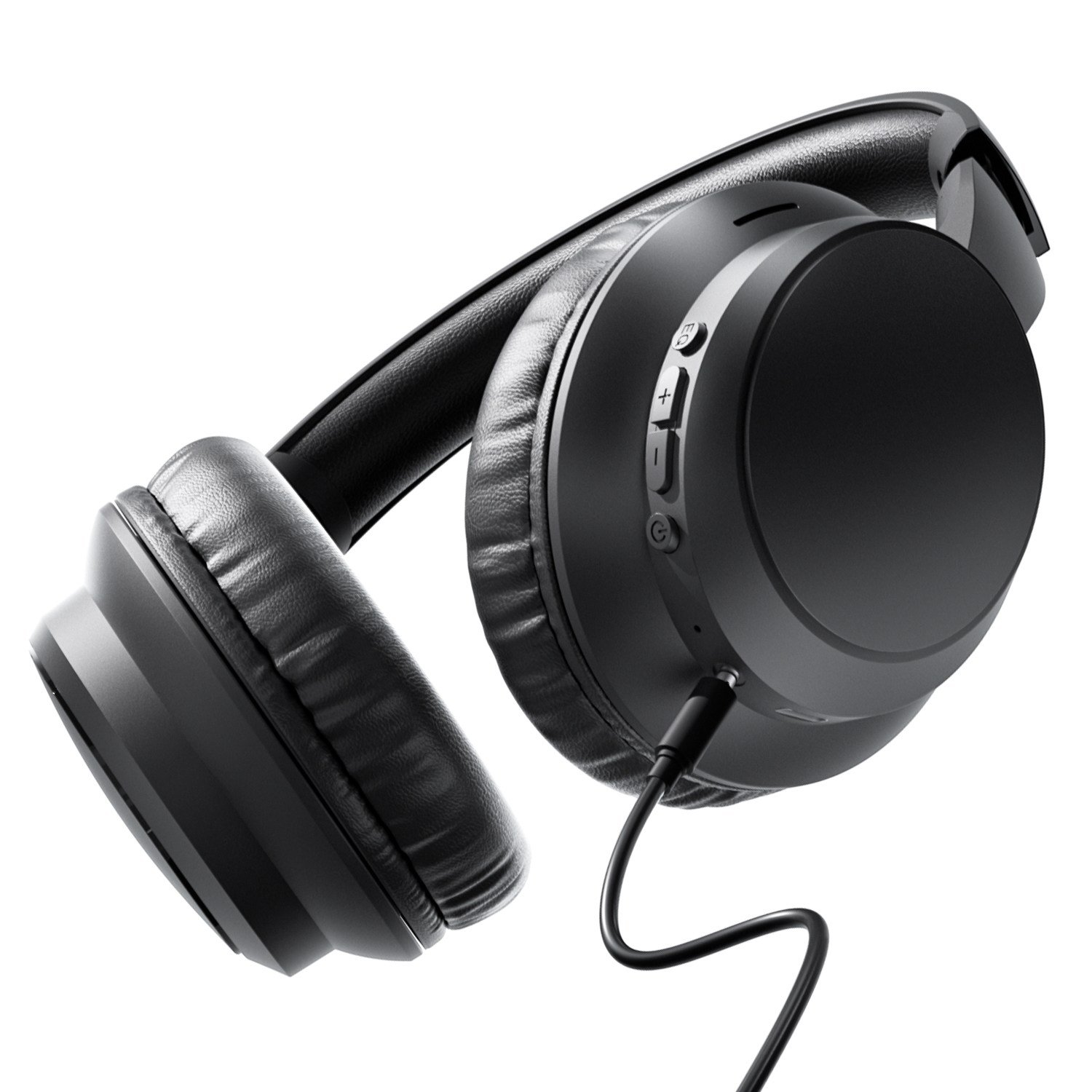 DAICOO 무선 노이즈 캔슬링 C타입 블루투스 5.4 헤드폰, X2, 블랙할인 상세 이미지 1