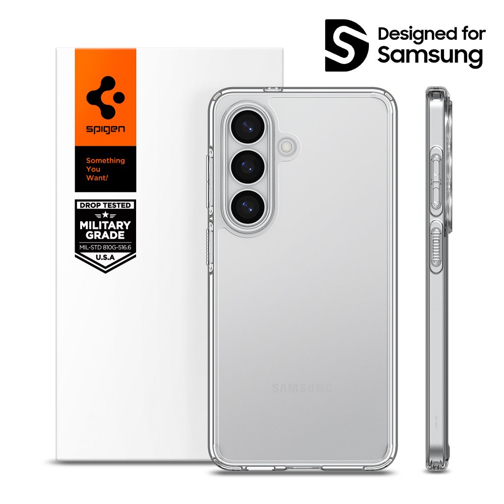 슈피겐 투명 케이스 울트라하이브리드 갤럭시S26 플러스, PC/TPU, 크리스탈클리어 상세 이미지 1