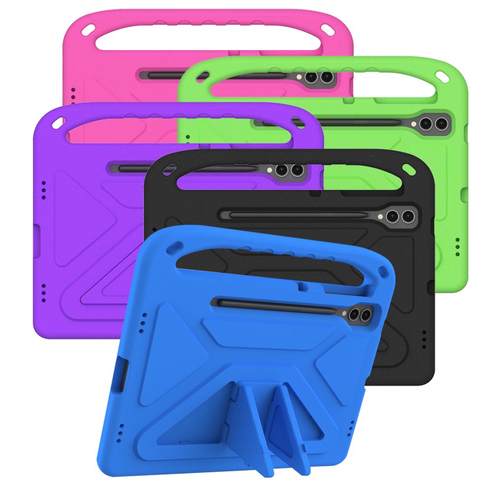 갤럭시탭 S9 FE 플러스 케이스 범퍼 키즈 에바폼 슈퍼윙 블루, 탭 S9 FE+/S9+ 상세 이미지 2