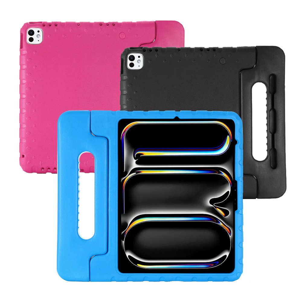 아이패드 프로 M5 13 케이스 범퍼 키즈 유아 에바폼 오리지널 블루, 프로 8세대 13 M5 상세 이미지 2