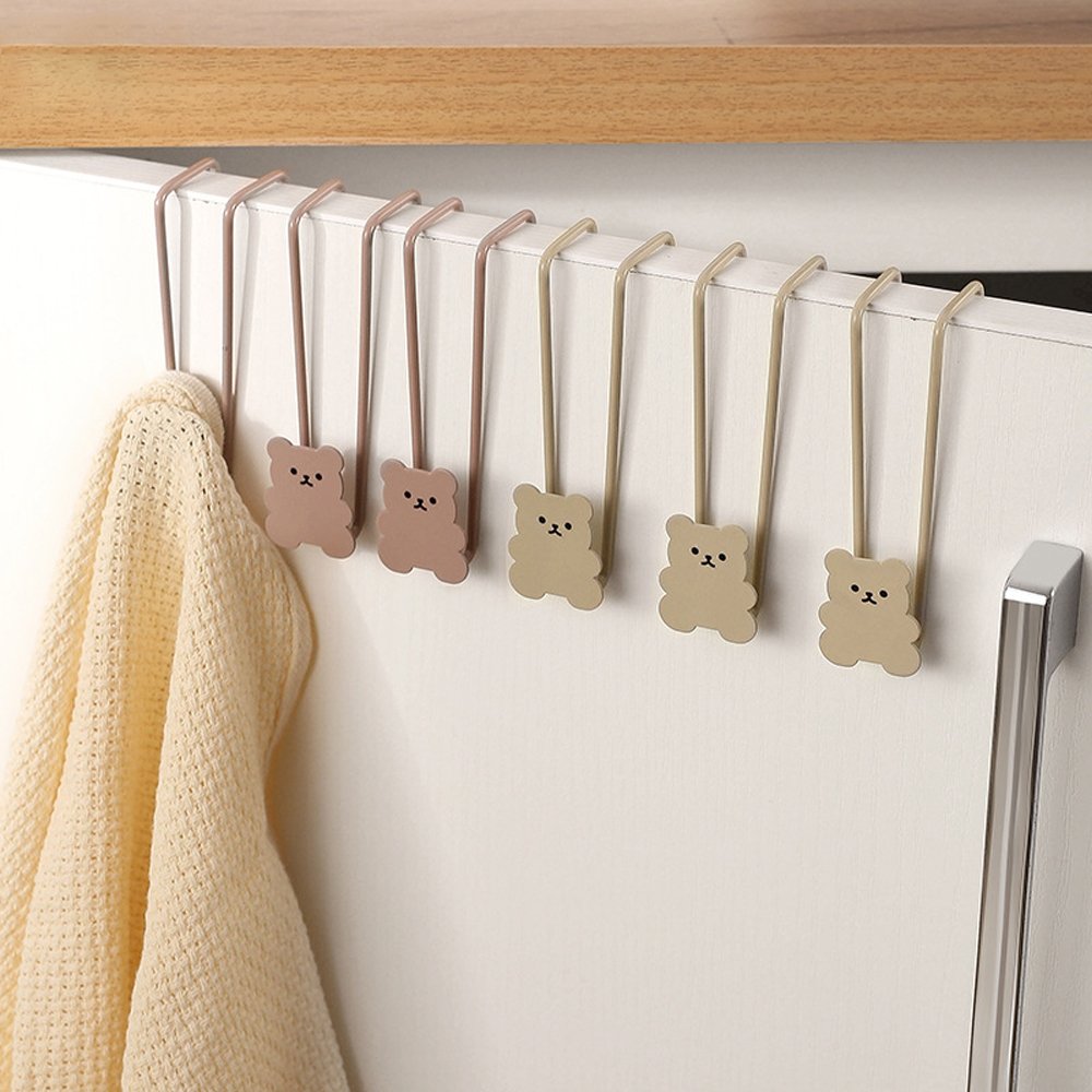 주방 싱크대 문 도어 후크 도어훅 문걸이 행거 무타공 수건 걸이 상세 이미지 1