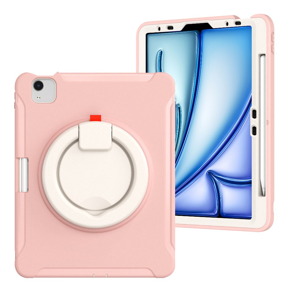 아이패드 에어 4세대 케이스 범퍼 회전 마카롱 아머 연핑크, 에어 4세대 10.9 상세 이미지 1