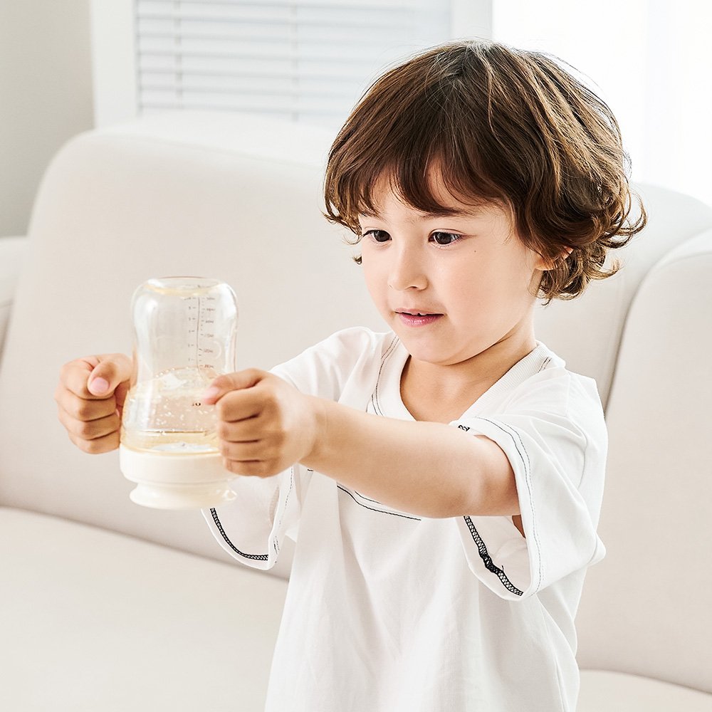 자기주도 유아컵 흘림방지 아기물병 어린이집 유치원 물병 빨대컵 300ml 상세 이미지 2