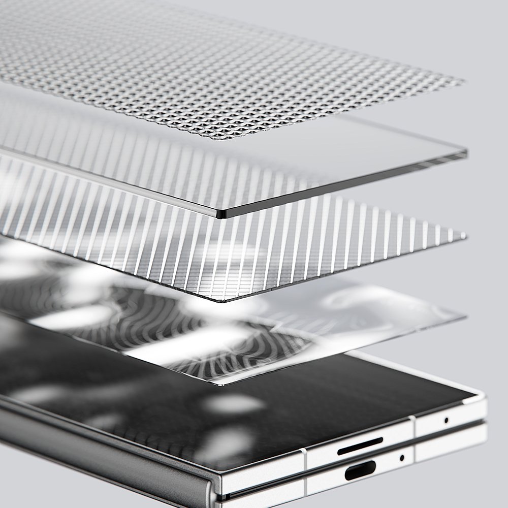 빅쏘 2.5CX 지문인식 강화유리 액정보호필름 갤럭시Z 폴드7, 2매입 상세 이미지 2