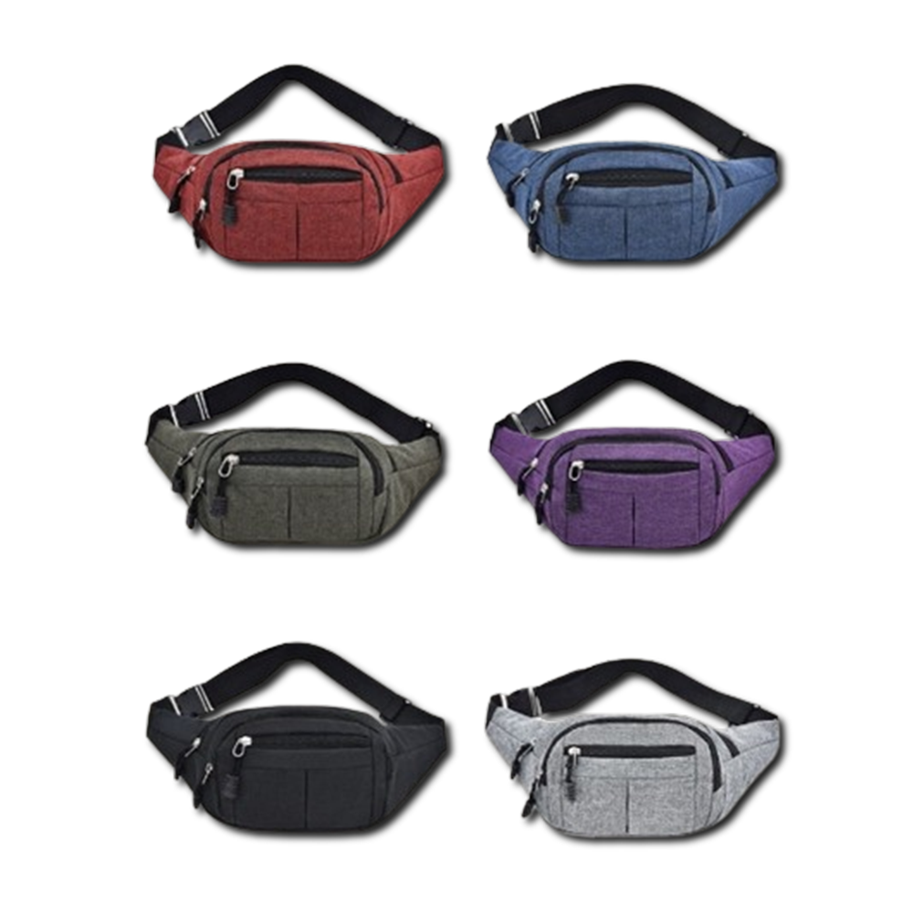 스포츠 힙색 허리 가방 핸드폰 힙쌕 슬링백 남자 조깅 등산 지퍼 스마트폰 허리쌕 허리색 상세 이미지 1