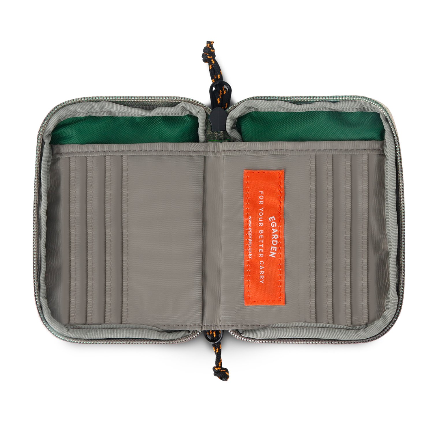 에가든 트래블러 패스포트 RFID 차단 안티스키밍 여행용 지갑 여행 여권 케이스 올리브 상세 이미지 2