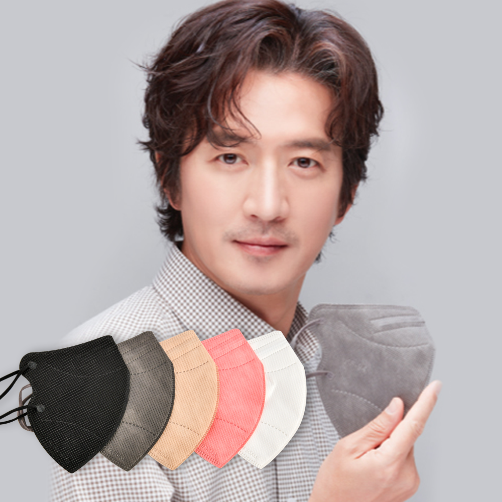 케이바이오 정준호 KF94 새부리형 마스크 숨편한 마스크 L(대형), 핑크, 100개 상세 이미지 1