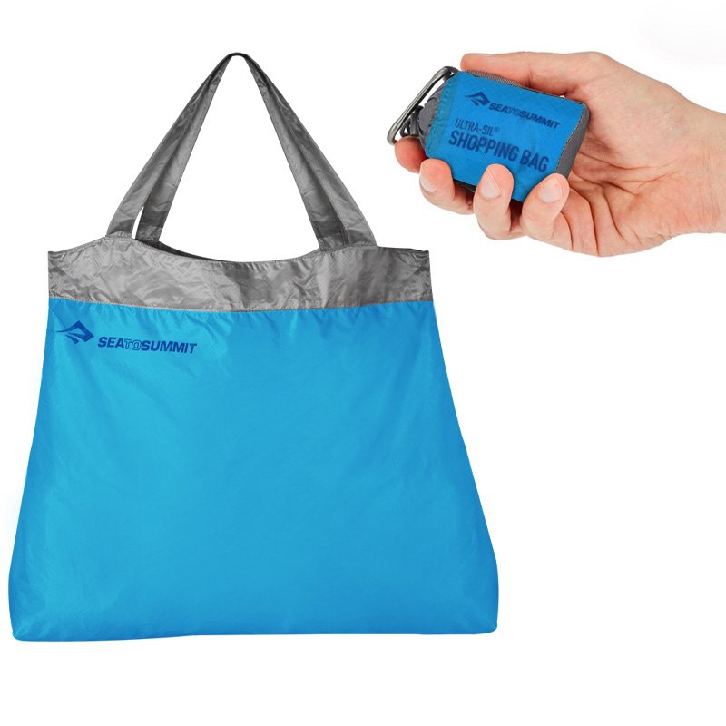 씨투써밋 울트라실 쇼핑 백 30L 캠핑 장바구니 블루아톨 상세 이미지 1