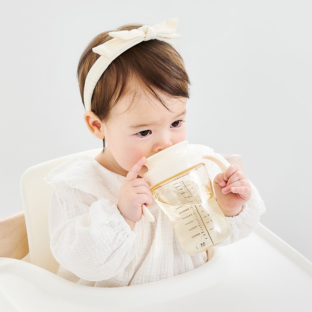 자기주도 유아컵 흘림방지 아기물병 어린이집 유치원 물병 빨대컵 300ml 상세 이미지 2