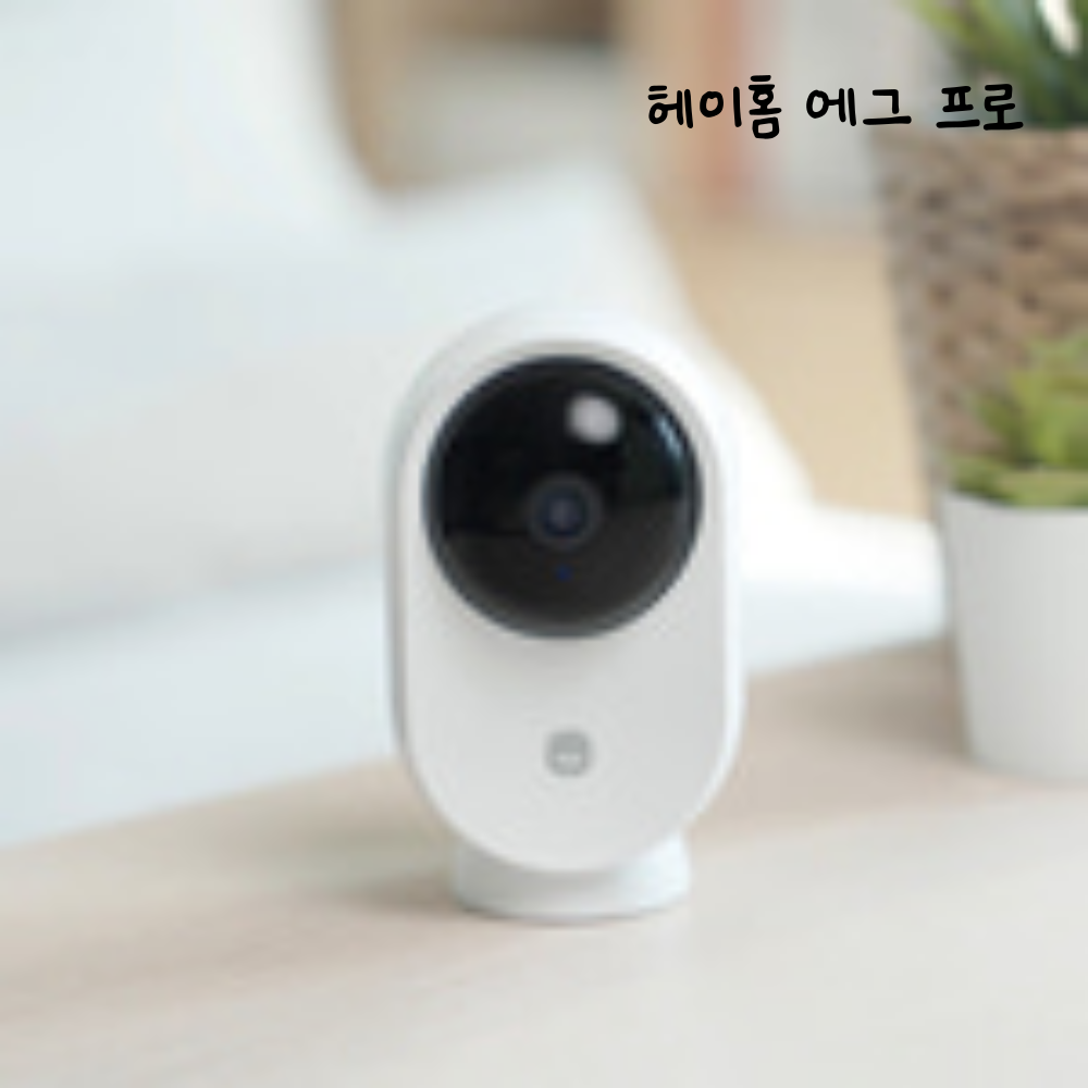 헤이홈 에그 홈캠 가정용 cctv 펫 베이비캠 홈카메라 상세 이미지 1