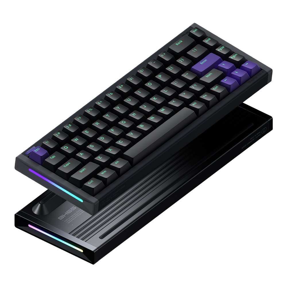 NUPHY BH65 기계식키보드 래피드 트리거 자석축 게이밍 풀 알루미늄 다크매터, 마그네틱축 Jade Pro 상세 이미지 1
