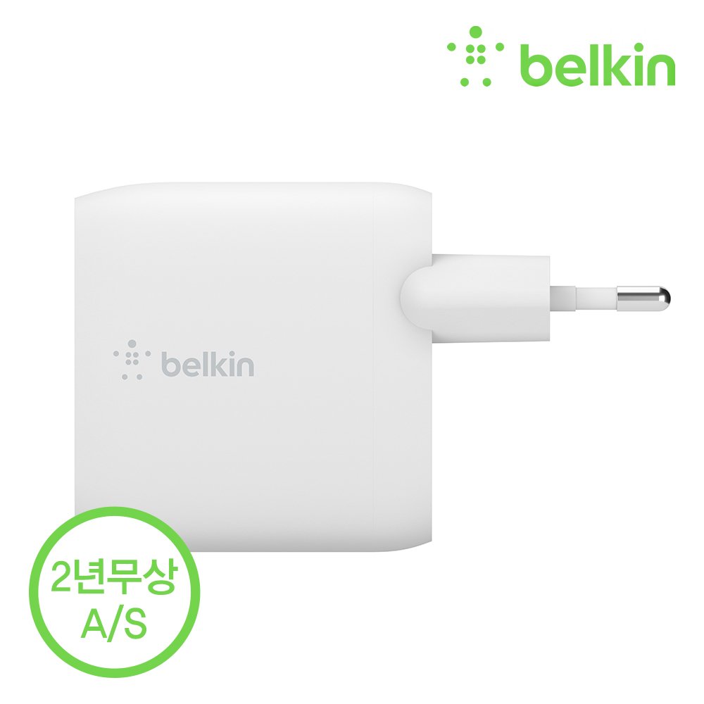 벨킨 부스트업 24W 듀얼 포트 USB-A 가정용 충전기 WCB002kr 아이폰17 16 15 14 13 12 갤럭시 S26 S25 호환 상세 이미지 2