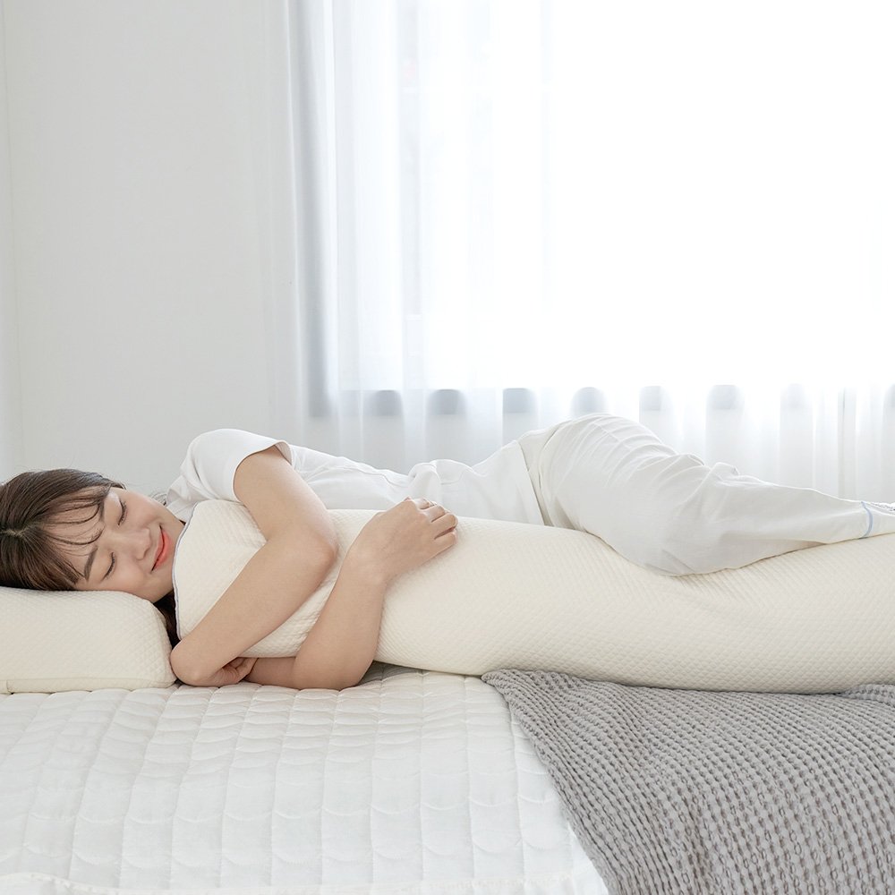 임산부 라텍스 바디필로우 죽부인 롱쿠션 안고자는 긴베개 상세 이미지 2