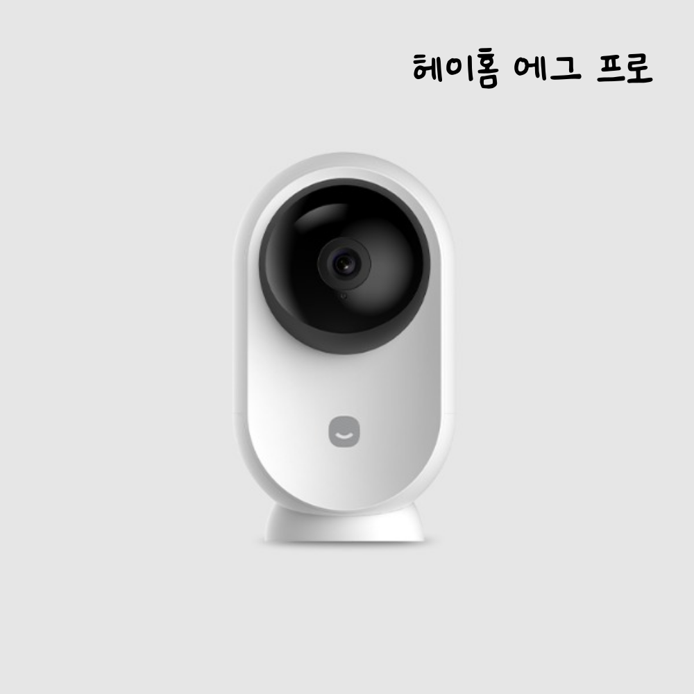 헤이홈 에그 홈캠 가정용 cctv 펫 베이비캠 홈카메라 상세 이미지 2