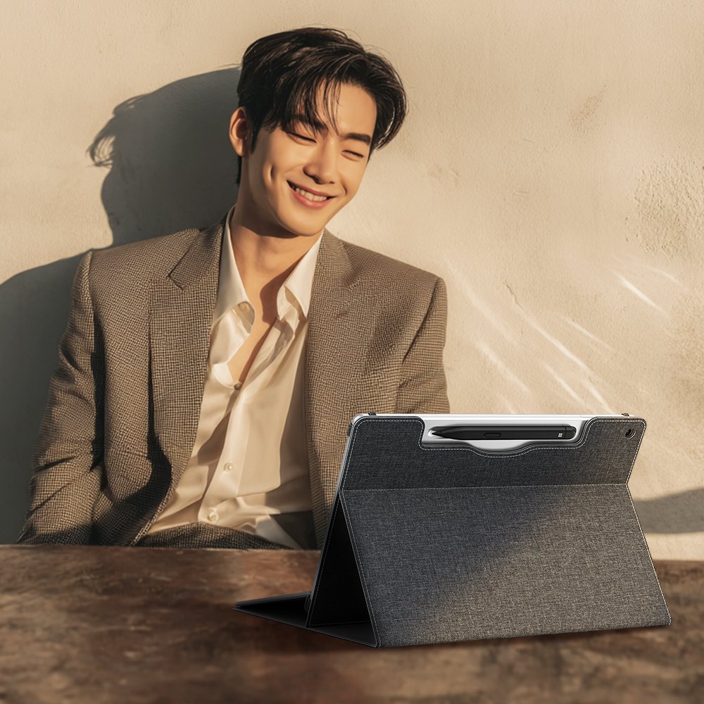 서피스 프로 12 케이스 북커버 범퍼 폴리오 그레이, 프로 12 상세 이미지 1